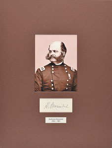 Lot #329  Union Generals: Burnside, Schurz, and Stahl - Image 3