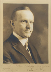 Lot #79 Calvin Coolidge - Image 1