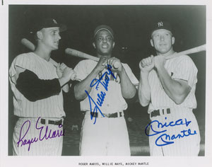 Lot #904 Mickey Mantle and Roger Maris
