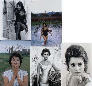 Lot #818 Sophia Loren - Image 1