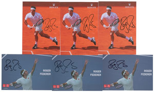Lot #896 Roger Federer