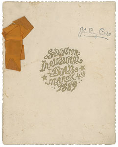 Lot #99 Benjamin Harrison - Image 2