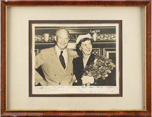 Lot #80 Dwight and Mamie Eisenhower - Image 3