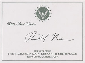 Lot #127 Richard Nixon - Image 1