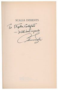 Lot #291 Antonin Scalia - Image 2