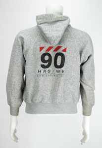 Lot #6023  Macintosh '90 Hours' Hooded Sweatshirt - Image 2