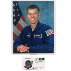 Lot #378  Space Shuttle Columbia: Husband and McCool - Image 1