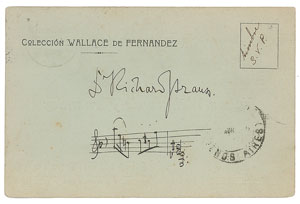 Lot #527 Richard Strauss