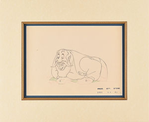 Lot #472 Stromboli production drawing from Pinocchio - Image 2