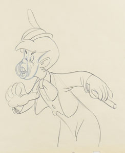 Lot #470 Lampwick production drawing from Pinocchio - Image 2