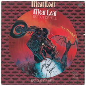 Lot #609  Meat Loaf Picture Disc - Image 1