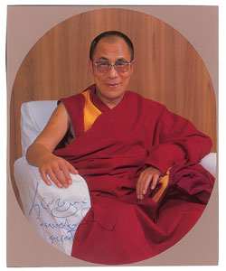 Lot #258  Dalai Lama