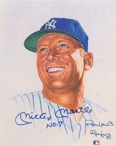 Lot #706 Mickey Mantle