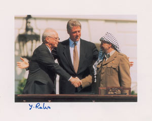 Lot #291 Yitzhak Rabin