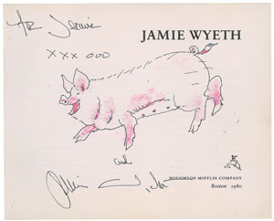Lot #420 Jamie Wyeth - Image 2