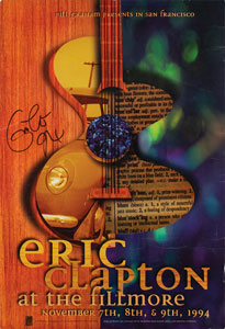 Lot #595 Eric Clapton