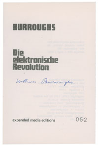 Lot #502 William S. Burroughs - Image 2
