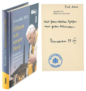 Lot #288  Pope Benedict XVI