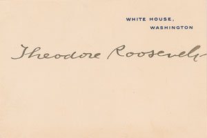 Lot #182 Theodore Roosevelt