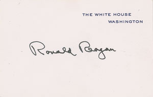 Lot #165 Ronald Reagan