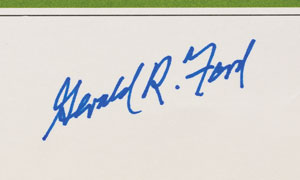 Lot #111 Gerald Ford - Image 3