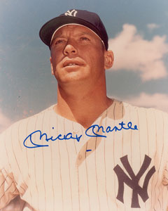 Lot #707 Mickey Mantle