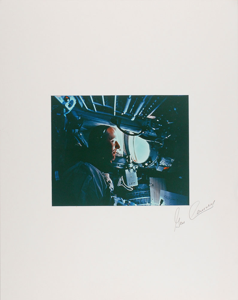 Lot #8067  Gemini 9 Signed Photograph
