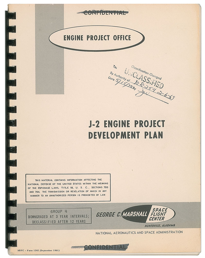 Lot #8025  J-2 Engine Project Development Plan Report