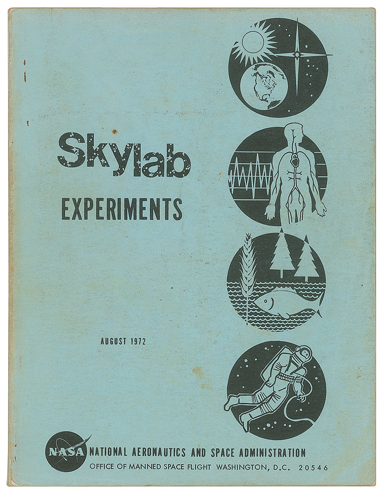 Lot #8533  Skylab Chart and Experiments Manual