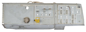 Lot #8105  Apollo Lunar Module Control Panel
