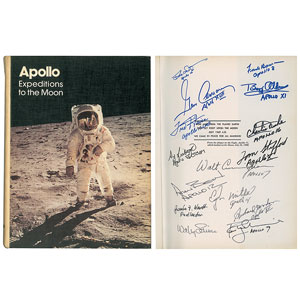 Lot #8139  Astronaut-signed Book