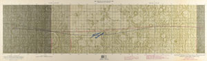 Lot #8309 Fred Haise Signed Lunar Orbit Chart - Image 1