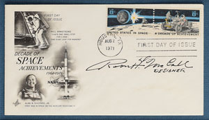 Lot #8689 Robert McCall Original Stamp Drawing - Image 4