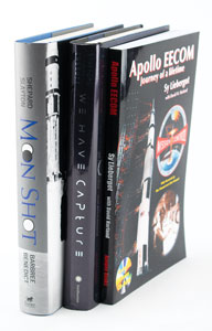 Lot #8516  Apollo Program Set of (3) Signed Books