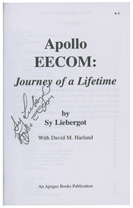 Lot #8516  Apollo Program Set of (3) Signed Books - Image 2