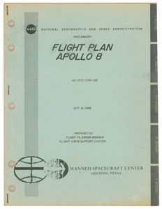 Lot #8385  Apollo 8 Flight Plan