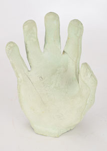 Lot #8235 Neil Armstrong Plaster Hand Mold - Image 2