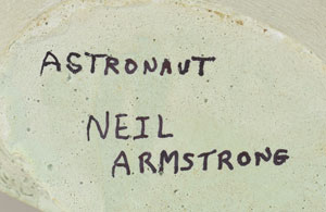 Lot #8235 Neil Armstrong Plaster Hand Mold - Image 3