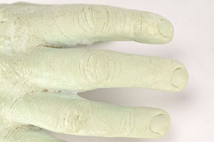 Lot #8235 Neil Armstrong Plaster Hand Mold - Image 5