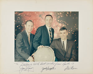 Lot #8299  Apollo 13 Signed Photograph - Image 1