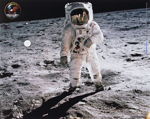 Lot #8411  Apollo 11 Lunar Flown Film Fragment - Image 1