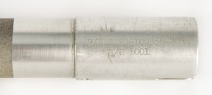 Lot #8107  Apollo Lunar Surface Drill Titanium Lunar Core Stem, Carbide Auger Bore Tool, and Sample Container - Image 2