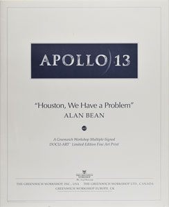 Lot #8255  Apollo 13 Cast and Crew Signed Print - Image 2