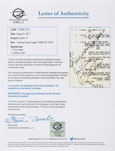 Lot #8297  Apollo 13 Signed Display - Image 4