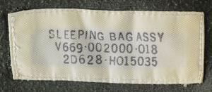 Lot #8655  Space Shuttle Sleeping Bag - Image 2