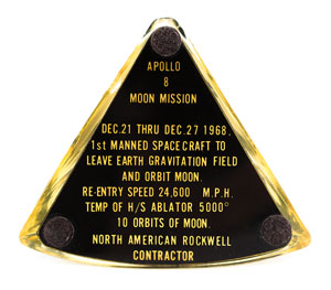 Lot #8087  Apollo 8 Flown Heat Shield Ablator - Image 4