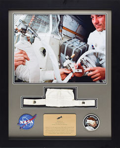 Lot #8291  Apollo 13 Lunar Module Flown Stowage Assembly