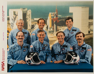 Lot #8601  STS-62-A Signed Photograph