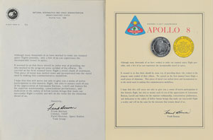 Lot #8389  Apollo 8 Medallion