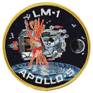 Lot #8136  Apollo 5 Patch